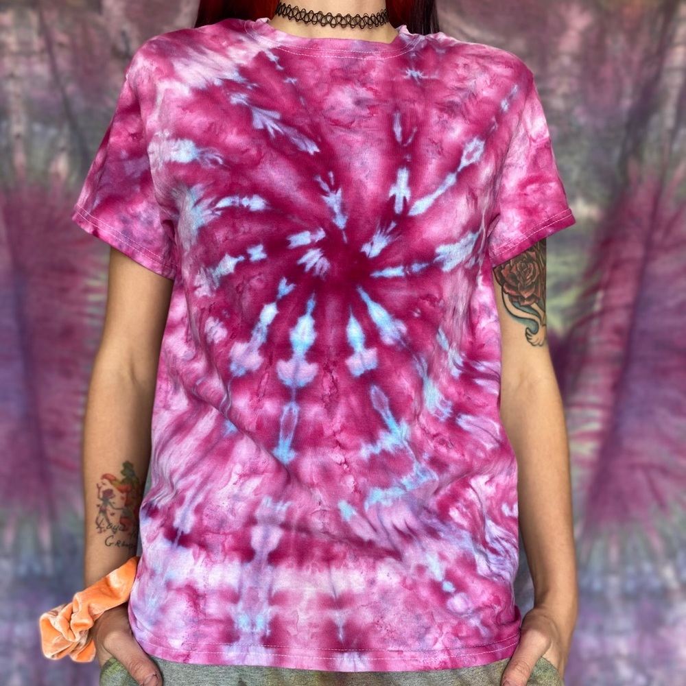 Pink Tie Dye Shirt